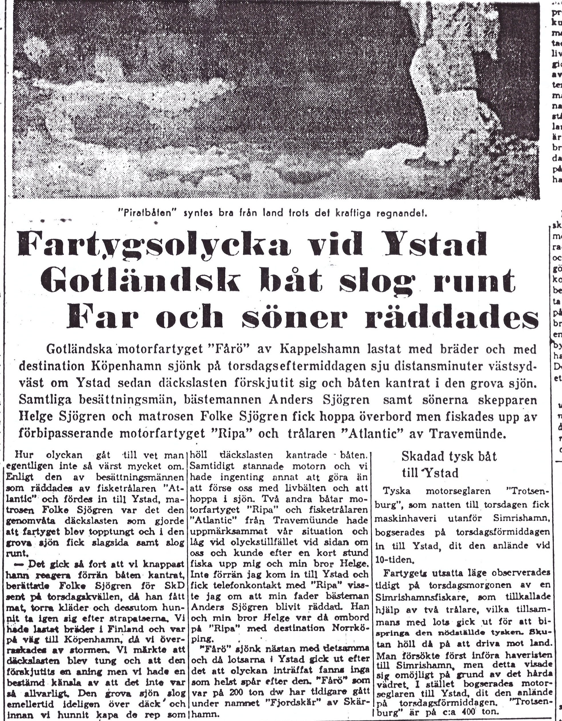 Artikel om fårö