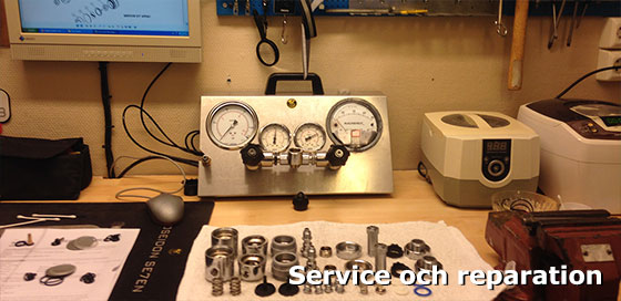 Service och reparation