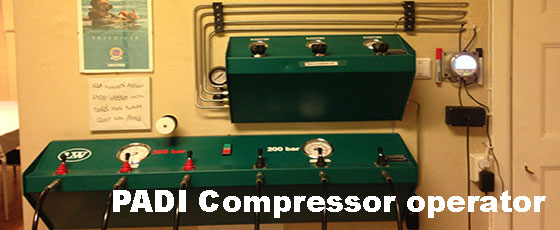 PADI Compressor Operator