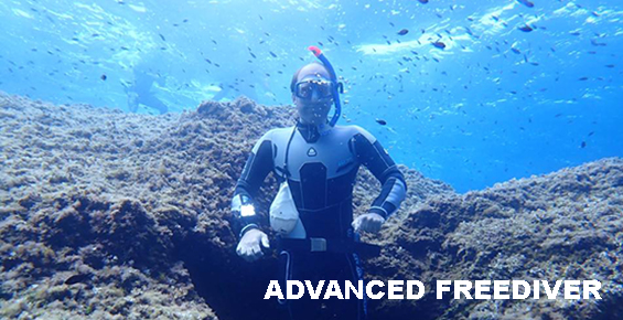 Advanced freediver