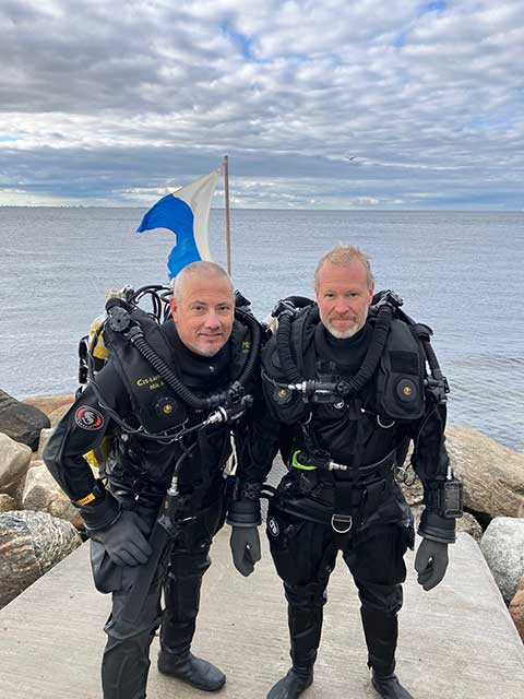 Nya rebreather dykare
