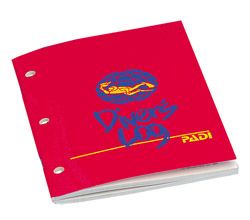 PADI Loggbok (röd)